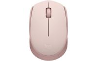 Logitech M171 wireless Maus rose