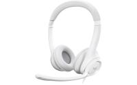 Logitech H390 Stereo-USB-Headset off white