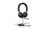 Jabra Evolve2 40 SE Duo MS Schwarz
