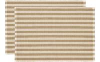 Södahl Tischset Statement Stripe Beige