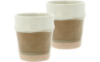 Villa Espressotasse Evig Creme/Brau 2er Set