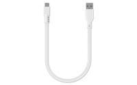 OXON USB-Gooseneck-Kabel weiss 0.3m