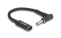Delock Ladekabel USB-C zu HP 4,5x3mm