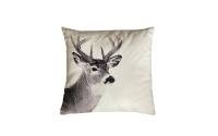 Dameco Kissen gefüllt Hirsch, 40x40 cm