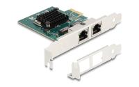 Delock PCI-Express x1 Karte 2xRJ45 Gigabit