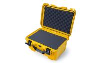 Kunststoffkoffer 918, mit Schaum, gelb