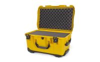 Kunststoffkoffer 938, mit Schaum, gelb