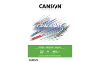 Canson Block Graduate Zeichnen weiss A5