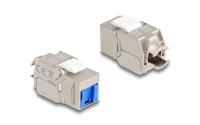 Delock Keystone Modul RJ45 Buchse Cat.6A