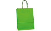 Tragetasche mit Papierkordel, grün
