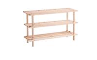 Zeller Schuhregal mit 3 Ablagen
