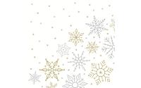Paper + Design Servietten Glistering snow