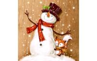 Paper + Design Servietten Cheery snowman