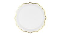 Partydeco Teller Goldrand