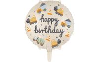 Partydeco Folienballon Baufahrzeuge