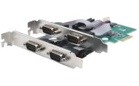 Exsys PCIe 4S Seriell RS-232 Karte