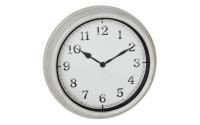 TFA Outdoor Wanduhr Weiss