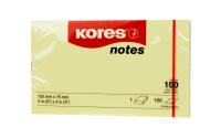 Kores Haftnotizen Gelb 12575