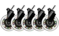 Deltaco GAM-141 RGB Casters