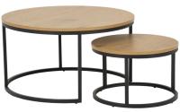 AC Design Couchtisch Spiro 2er Set