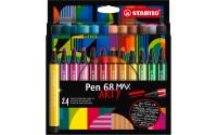 STABILO Pen 68 MAX 24er ARTY
