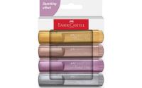 Faber-Castell Textmarker 46 Metallic 4x