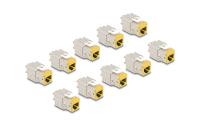 Delock Keystone Modul RJ45 Buchse zu LSA