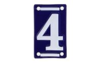 Esschert Design Hausnummer 4, Emaille