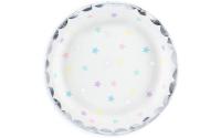 Partydeco Teller Einhorn Sterne
