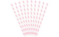 Partydeco Papierstrohhalme Streifen