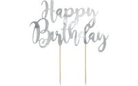 Partydeco Caketopper Happy Birthday