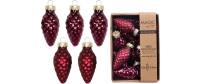 Inge Weihnachtskugel Smooth Port Zapfen