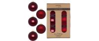 Inge Weihnachtskugel Smooth Port, 6 Stück
