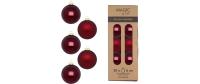 Inge Weihnachtskugel Smooth Port, 20 Stück