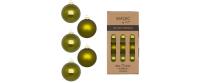 Inge Weihnachtskugel Green Olives, 36 Stück