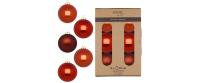 Inge Weihnachtskugel Warm Terracotta, 6 Stk