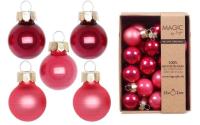 Inge Weihnachtskugel Gentle Pink, 25 Stück