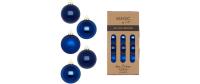 Inge Weihnachtskugel Royal Blue, 36 Stück