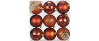 Inge Weihnachtskugel Roasted Almond, 9Stk