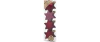 Inge Weihnachtskugel Bordeaux Red Stern