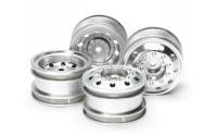 Tamiya Racing Truck Felgen (F+R) silber