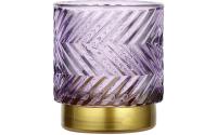 Eglo Windlicht Bezamby Lila/Gold
