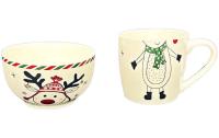 Dameco Tasse und Schüssel Elch