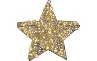 Dameco LED Stern Metall 8x38cm