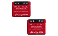 Shelly 1 Mini PM Gen3 WiFi-Switch, 2 Stück