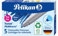Pelikan Tintenrollerpatrone Twist eco blau