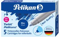 Pelikan Tintenrollerpatrone Twist eco blau