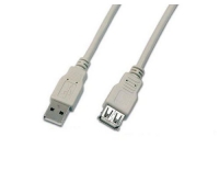 USB2.0-Kabel A-A: 15cm, bis 480Mbps