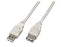 USB2.0-Kabel A-A: 30cm, bis 480Mbps