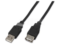 USB2.0-Kabel A-A: 50cm, bis 480Mbps